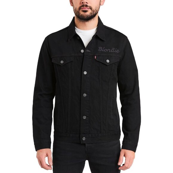 Levi’s x Blondie Pollinator Black Denim Trucker Jacket - Picture 13 of 13